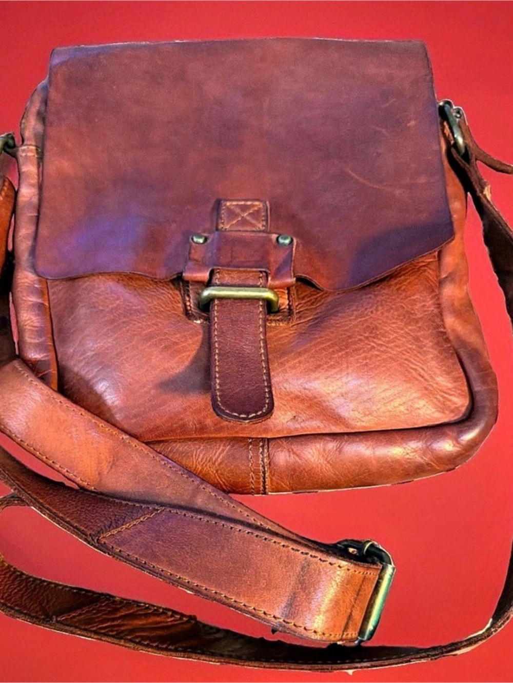 Harbour 2nd Anchor 2nd Leather Crossbody Bag in Brown